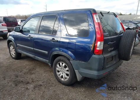 2005 Honda Cr-V Ex from USA, damaged, VIN SHSRD78845U302147